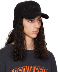 Casquette de base-ball noire DSQUARED2