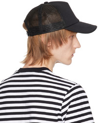 Casquette de base-ball noire Moncler