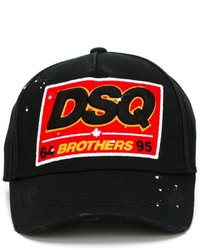 Casquette de base-ball noire DSQUARED2