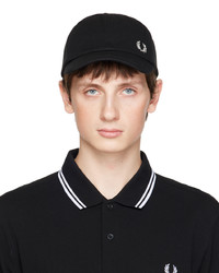 Casquette de base-ball noire Fred Perry