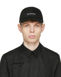 Casquette de base-ball noire Givenchy