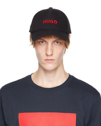 Casquette de base-ball noire Hugo