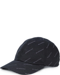 Casquette de base-ball noire Balenciaga