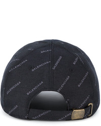 Casquette de base-ball noire Balenciaga