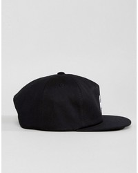 Casquette de base-ball noire HUF