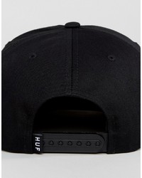 Casquette de base-ball noire HUF