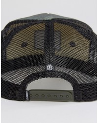 Casquette de base-ball olive Element