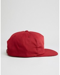 Casquette de base-ball rouge Brixton