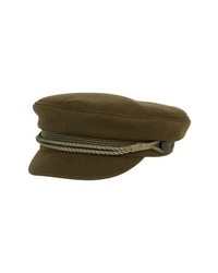Casquette plate olive