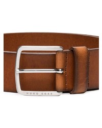 Ceinture en cuir marron BOSS