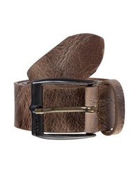 Ceinture en cuir marron Diesel