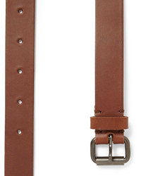 Ceinture en cuir marron