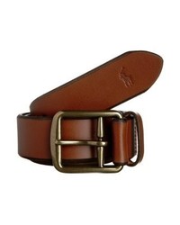 Ceinture en cuir marron Ralph Lauren