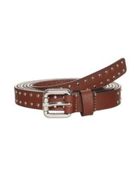 Ceinture en cuir marron Roberto Cavalli