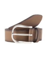 Ceinture en cuir marron Vanzetti