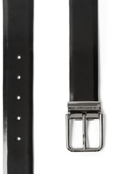 Ceinture en cuir noire Dolce & Gabbana