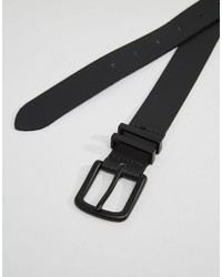 Ceinture en cuir noire Asos