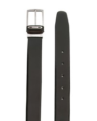 Ceinture en cuir noire Lanvin