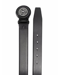 Ceinture en cuir noire VERSACE JEANS COUTURE