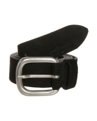 Ceinture en cuir noire Tom Tailor