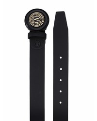 Ceinture en cuir ornée noire VERSACE JEANS COUTURE