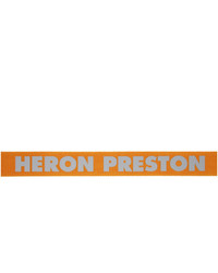 Ceinture en toile orange Heron Preston
