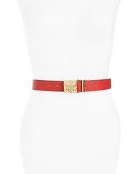 Ceinture en toile rouge