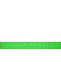 Ceinture en toile verte Heron Preston