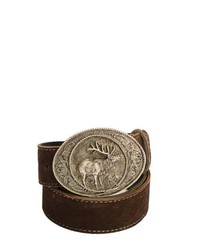 Ceinture marron foncé Werner Trachten