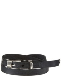 Ceinture noire Blank And Studs by Dean Vincent