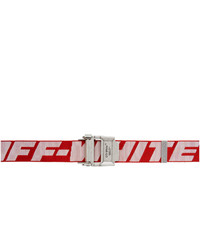 Ceinture rouge et blanc