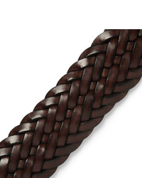 Ceinture tressée marron Andersons