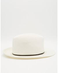 Chapeau de paille blanc Catarzi