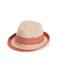 Chapeau de paille rose