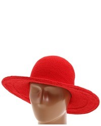 Chapeau de paille rouge