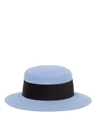 Chapeau en laine bleu clair
