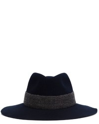 Chapeau en laine bleu marine Rag & Bone