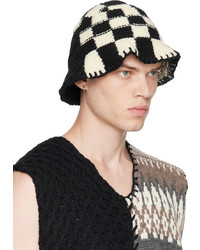 Chapeau en laine en tricot noir NOMA t.d.