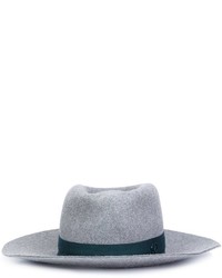Chapeau en laine gris Maison Michel