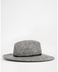 Chapeau en laine gris Catarzi