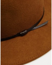 Chapeau en laine marron Catarzi