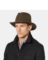 Chapeau en laine marron Lock & Co Hatters