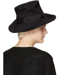 Chapeau en laine noir Attachment