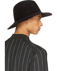 Chapeau en laine noir Undercover