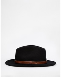 Chapeau en laine noir Brixton