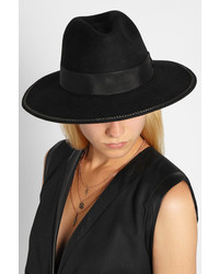Chapeau en laine noir Karl Lagerfeld