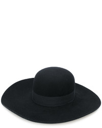 Chapeau en laine noir Emporio Armani