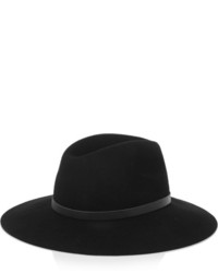 Chapeau en laine noir By Malene Birger