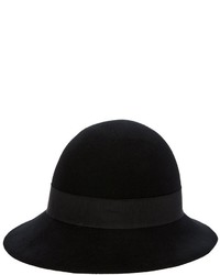 Chapeau en laine noir Stella McCartney