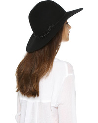 Chapeau en laine noir Hat Attack